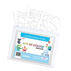 Stencil Pack - Aussie, Dinosaurs, Space, Retro, Birthdays & More - 10 Sheets - Life of Colour 